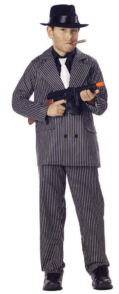 Childs Gangster Costume