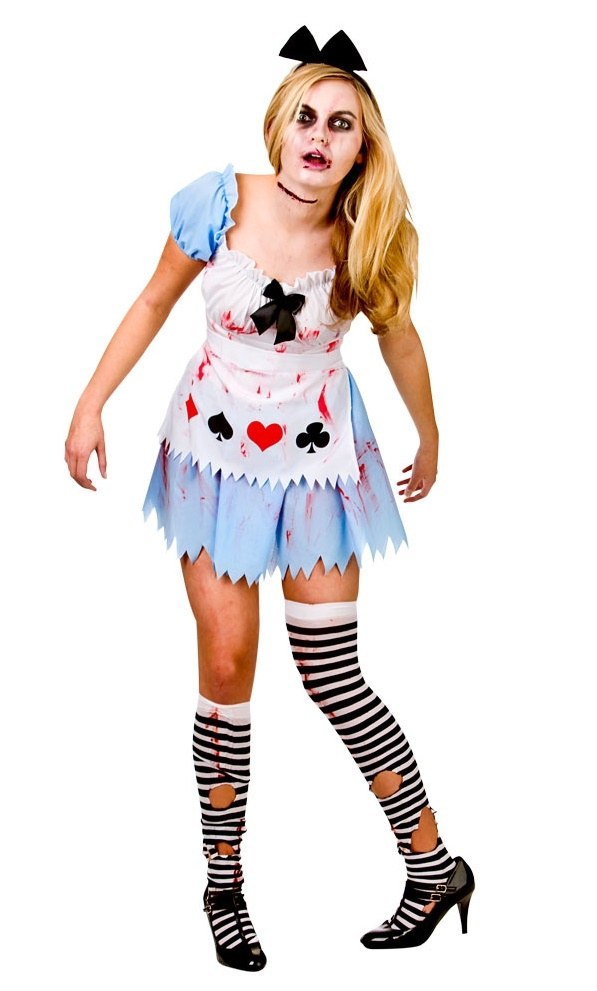 Adult Alice in Zombieland Costume