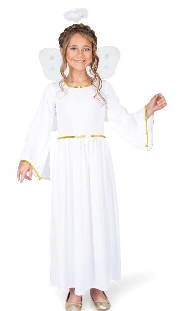 Kid's Guardian Angel Costume Dress | Religious Costumes