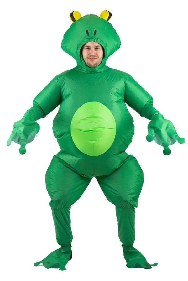 Kuvahaun tulos: inflatable frog suit