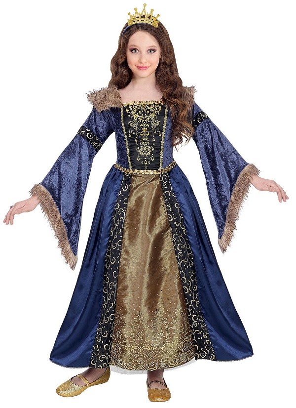 Kids Medieval Queen Costume