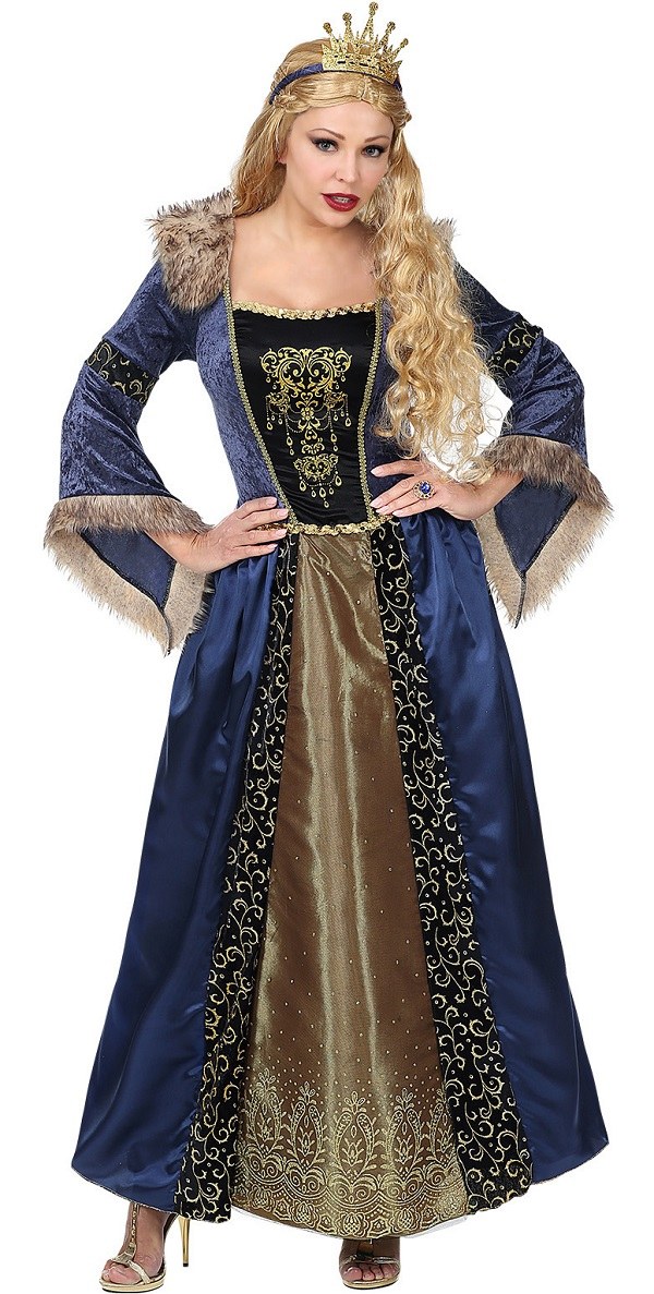 Medieval Womens Deluxe Elizabethan Queen Costume Ubicaciondepersonascdmxgobmx 