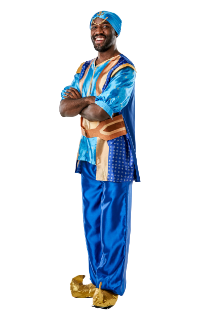 Aladdin Genie Costume Mens