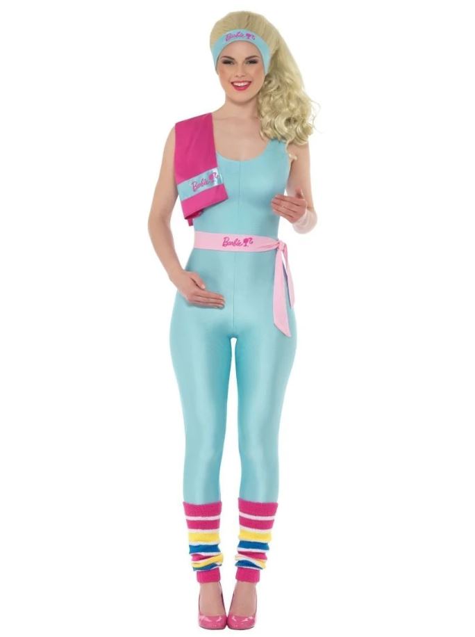 Deluxe Exercise Barbie Costume