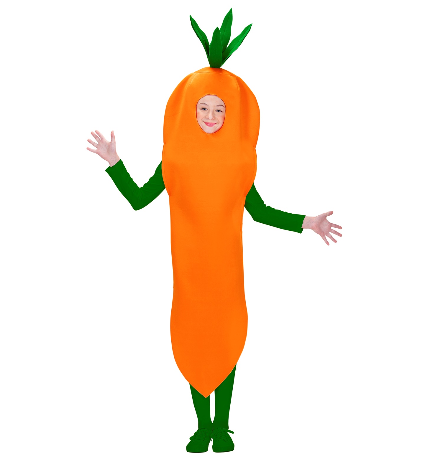 Green-Orange Chairman Carrot Kids Fancy Dress Costume at Rs 499 in Greater  Noida