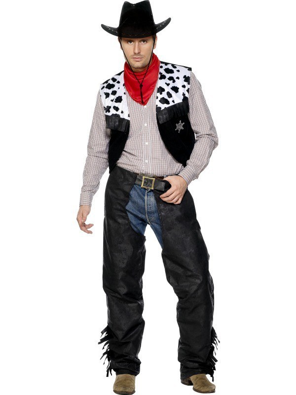 Cow boy costume - Black