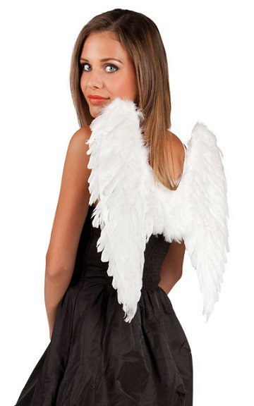 White Feather Angel Wings