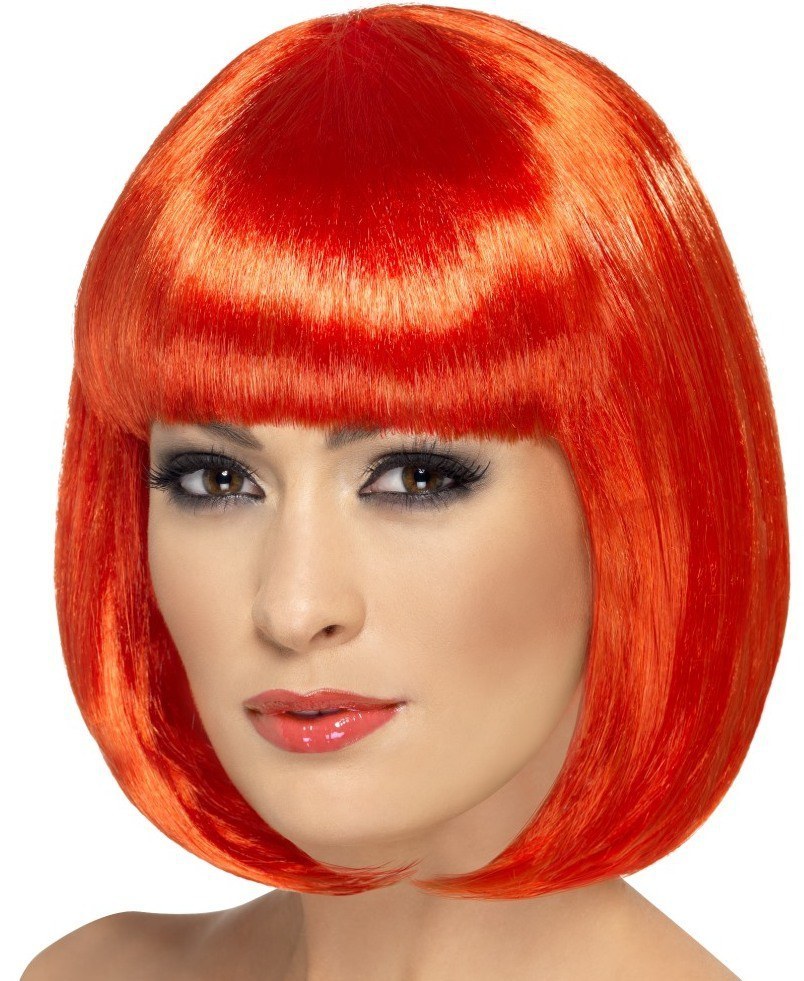Bright Red Partyrama Wig