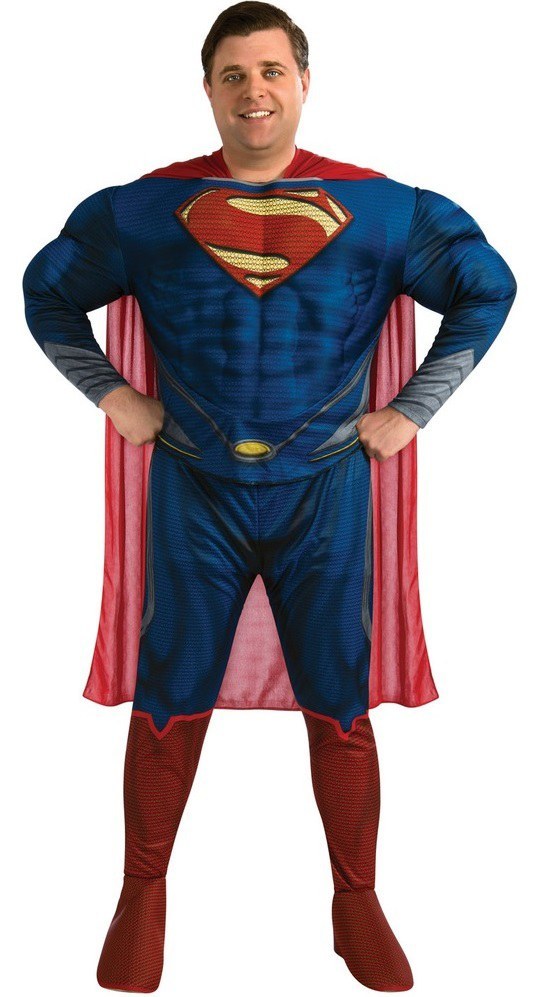 Superman Muscle Costume - Plus Size