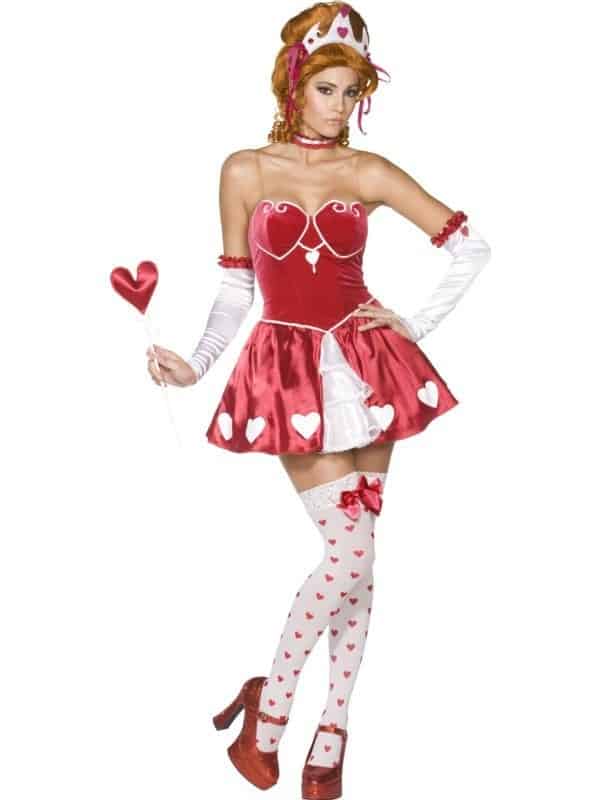 Rebel Toons Queen Of Hearts Costume - Fancy Dress Costumes Ireland