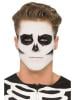 Glow in the Dark Skeleton Make Up Step 3