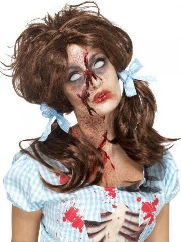 Zombie Bloody Country Girl Wig