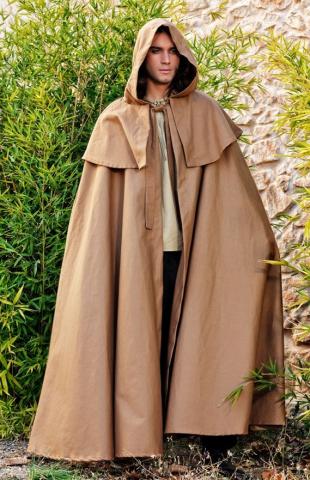 Medieval Hooded Cape