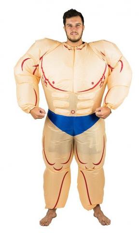 Inflatable Muscle Suit Costume