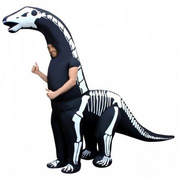 Giant Inflatable Skeleton Diplodocus Costume