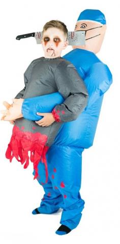 Inflatable Lift Me Up Doctor Costume - Kids