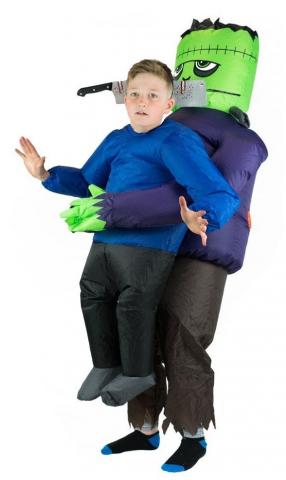 Inflatable Lift Me Up Frankenstein Costume - Kids