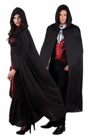 Adult Hooded Cape - Black