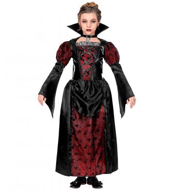 Elegant Vampiress Costume black and red