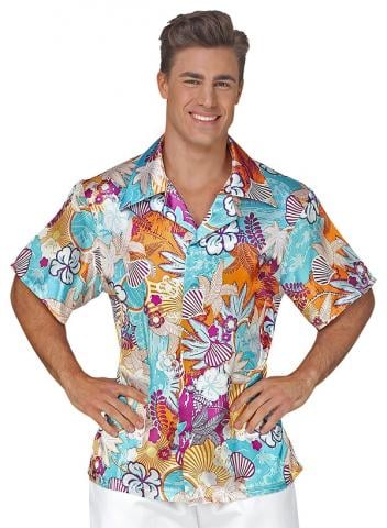 Satin Hawaiian Shirt