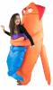 Inflatable Squid Monster/Mermaid Costume