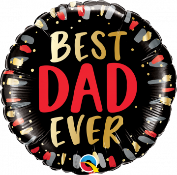 Best Dad Ever Foil Balloon - 18"