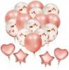 60 Piece Rose Gold Balloon Arch Kit with Pump