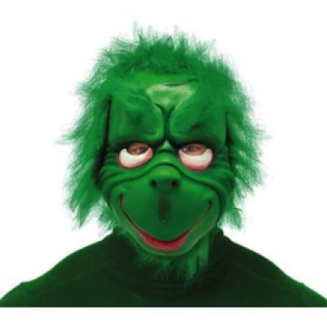 Green Grumpy Goblin Mask