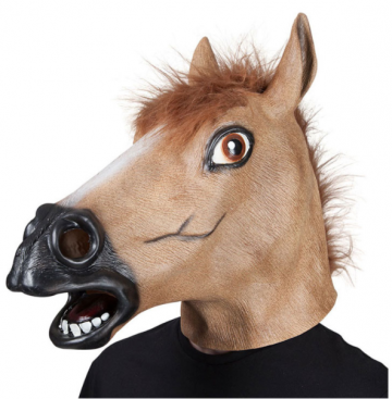 Latex Horse Mask