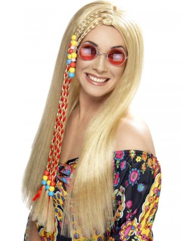 Hippy Party Wig - Blonde