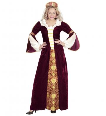 Ladies Medieval Queen Costume