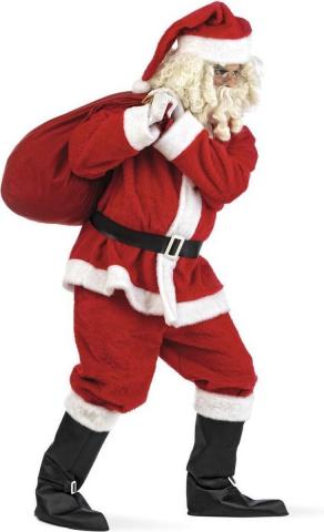 Plush Santa Suit