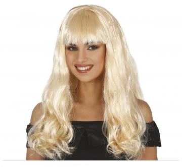 Long Blonde Wavy Wig