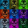 Light Up Neon Halloween Mask