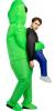 Inflatable Green Alien Costume - Kids