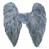 Grey Fallen Angel Wings - 65cm x 65 cm