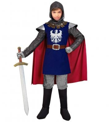 Kids Blue Knight Costume