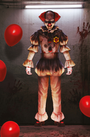 Life Size Clown Decoration - 180cm