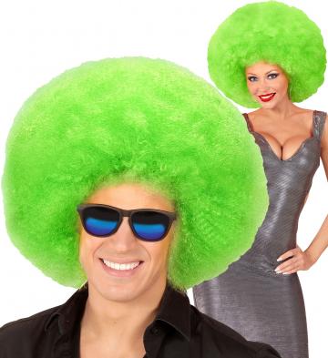 Oversized Afro Wig - Green