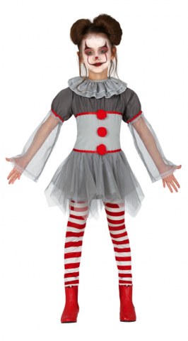 Tween Bad Clown Costume