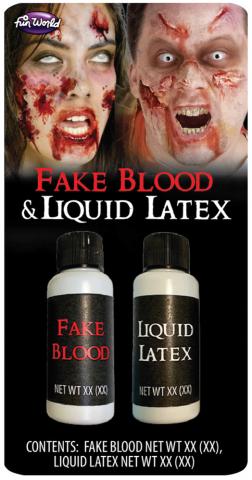 Fake Blood & Liquid Latex