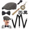 1920's Men's Gangster Accessories Set