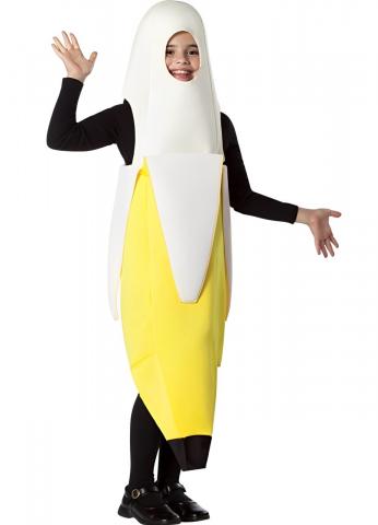 Kids Peeled Banana Costume