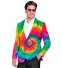 Tie dye jacket side