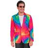 Tie dye jacket front