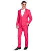 Front view pink suit