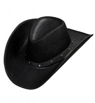 black cowboy hat