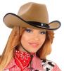 Beige Cowboy Hat - Female