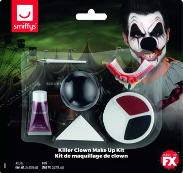 Killer Clown Cosmetic Makeup Kit