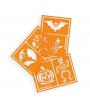 Snazaroo - Halloween Orange Stencils - Displayed